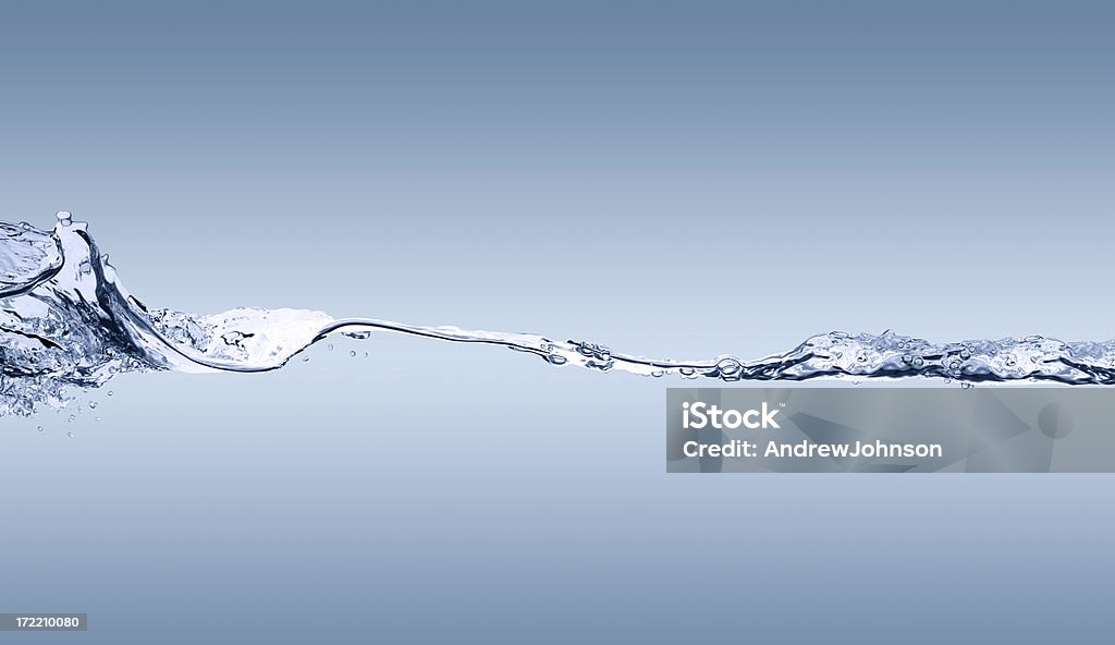 Queda de água Splash - Foto de stock de Onda royalty-free
