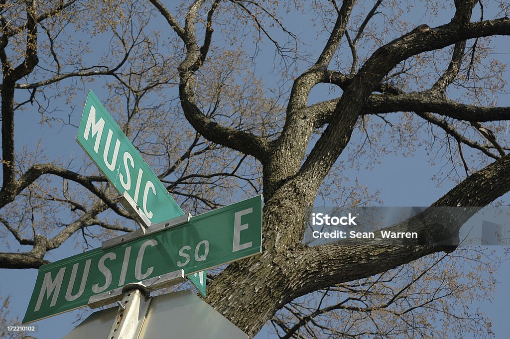 Nashville-Music Row - Foto de stock de Nashville royalty-free