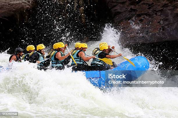 Summer Adventure Stock Photo - Download Image Now - White Water Rafting, Rafting, Rapids - River