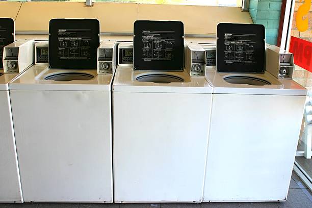 istock Coin Op Washing Machines 172210287