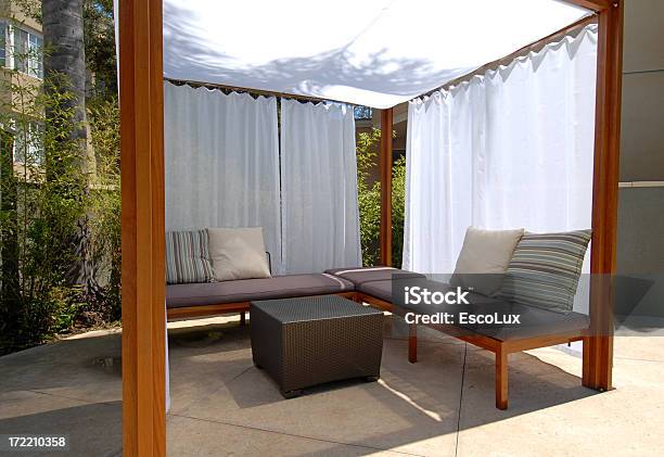 Stylish Cabana Stock Photo - Download Image Now - Gazebo, Beach Hut, Hotel