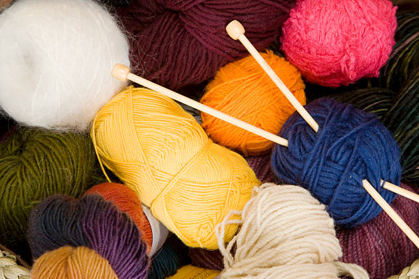 istock Balls of Yarn With Knitting Needles 2 172210724