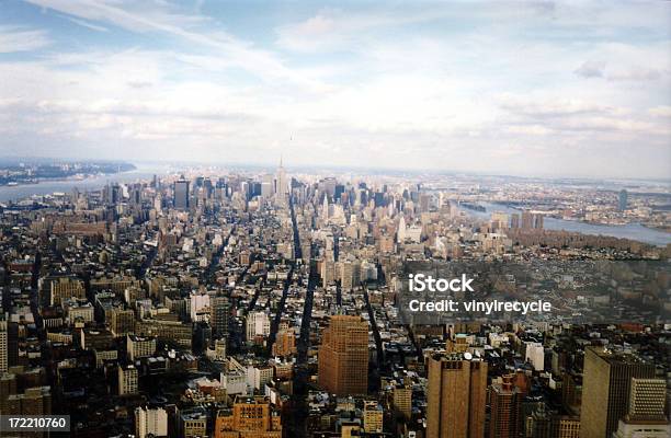 Vista A La Ciudad Desde El World Trade Center Foto de stock y más banco de imágenes de Atentados del 11 de septiembre de 2001 - Atentados del 11 de septiembre de 2001, Aire libre, Ciudad de Nueva York