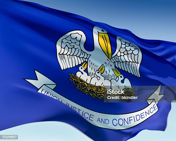 Bandera De Louisiana Foto de stock y más banco de imágenes de Azul - Azul, Bandera, Bandera de los EE.UU.