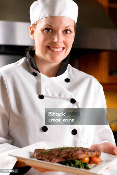 Smiling Chef Stock Photo - Download Image Now - 20-24 Years, 25-29 Years, Adult