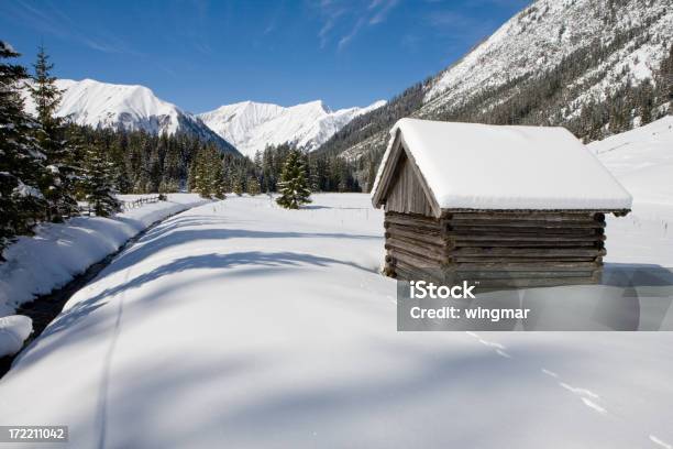 Capanna Di Alpine - Fotografie stock e altre immagini di Abbandonato - Abbandonato, Albero, Alpi