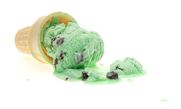 istock Tipped Over, Melting Ice Cream Cone 172211086