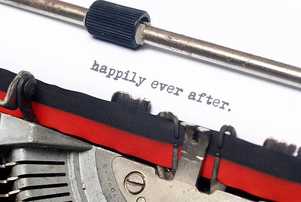 Happily ever after stock photo