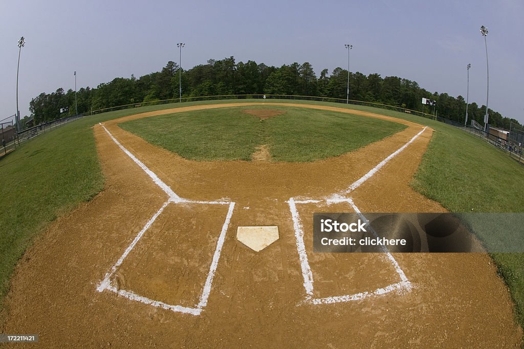 Terrain de Baseball - Photo de Baseball libre de droits