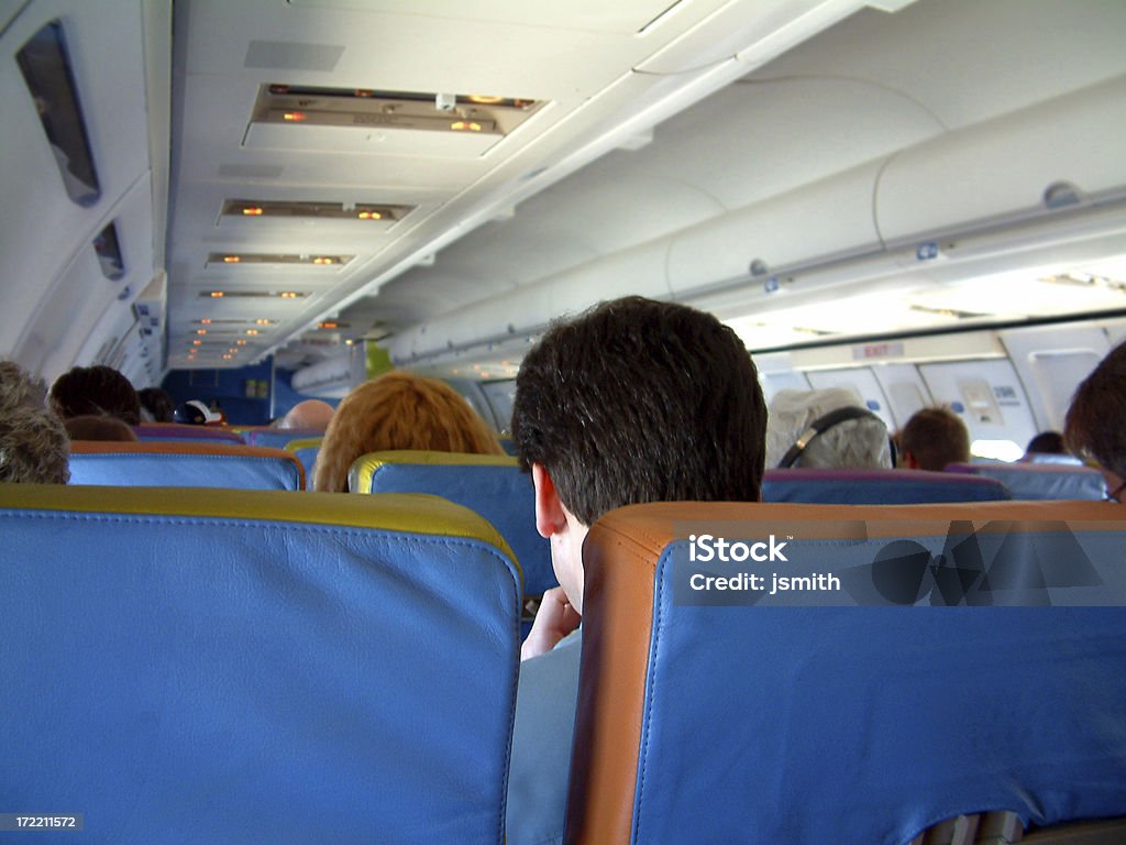 Avion l'intérieur - Photo de Avion libre de droits