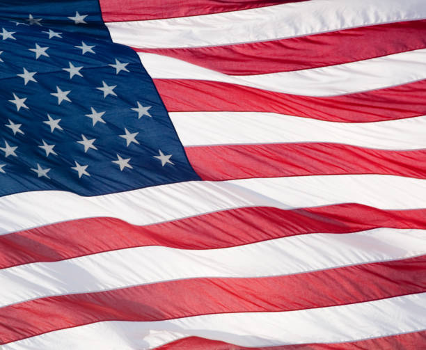 istock Close-up of an American Flag 172211654