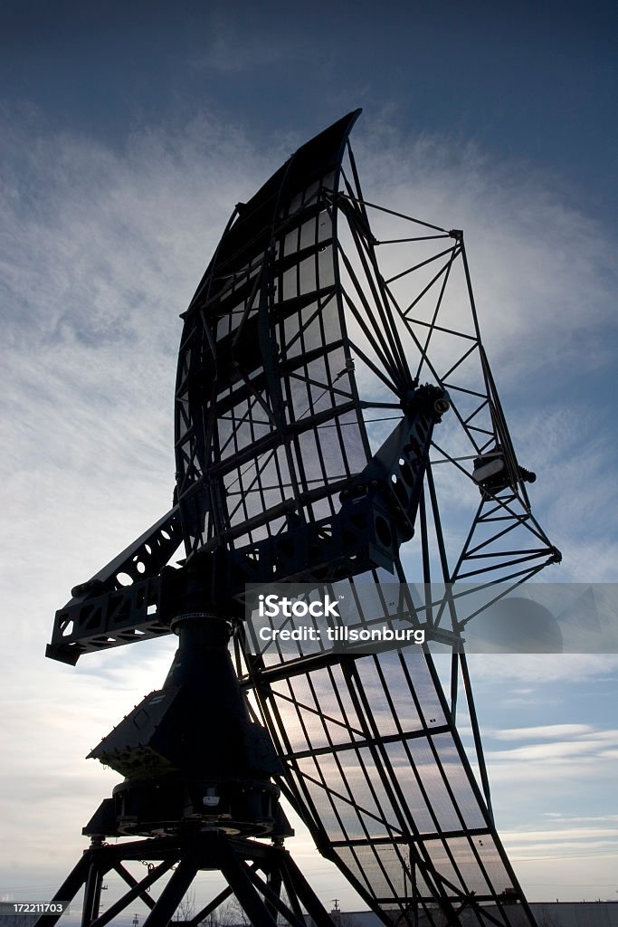 Radar-Silhouette - Lizenzfrei Bucht Stock-Foto