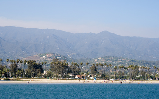 Santa Barbara Beach, california.