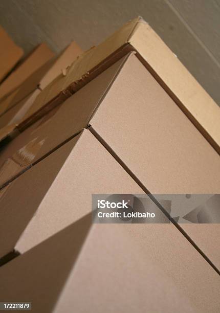 Stack Box - Fotografie stock e altre immagini di Cambiare casa - Cambiare casa, Cambiare ufficio, Cartone - Materiale