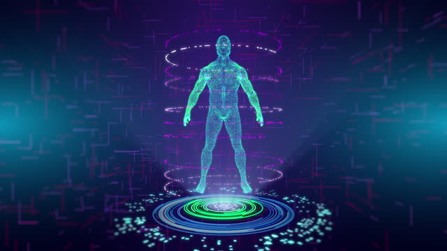 Building human AI cyborg to digital hologram