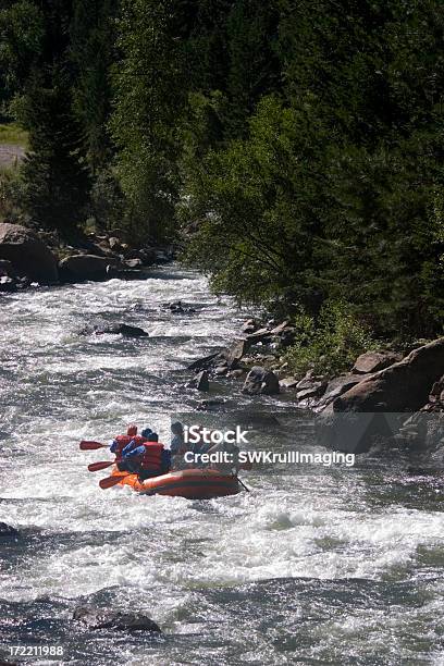 Wildwasserrafting Auf Clear Creek Colorado Stockfoto und mehr Bilder von Wildwasser-Floßfahrt - Wildwasser-Floßfahrt, Floßfahrt, Anhöhe