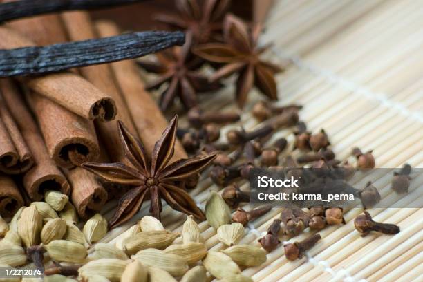Oriental Aromatischen Gewürze Stockfoto und mehr Bilder von Duftend - Duftend, Gewürzvanille, Vanille