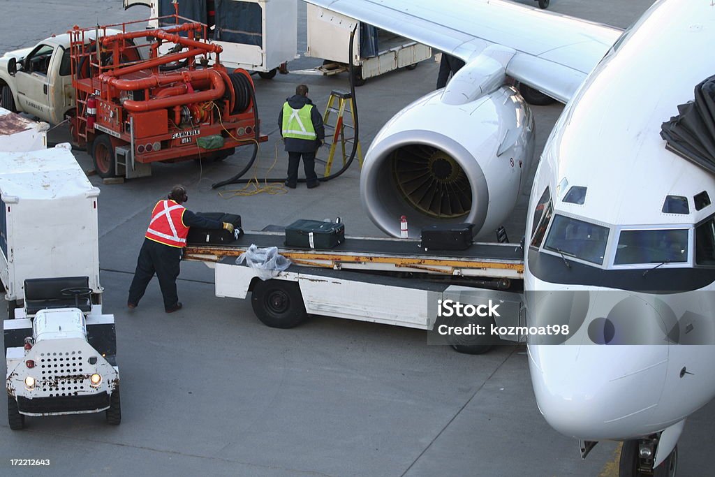 Ficando atendida - Foto de stock de Aeroporto royalty-free