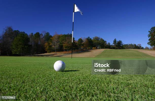 Foto de No The Verde e mais fotos de stock de Bandeira - Bandeira, Buraco, Golfe