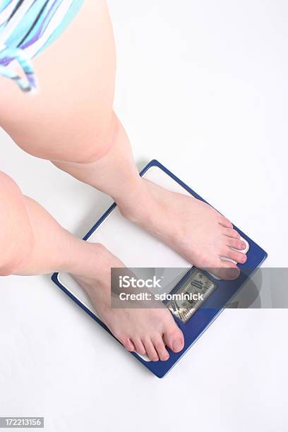 Weight Check 2 Stock Photo - Download Image Now - Adult, Adults Only, Bikini