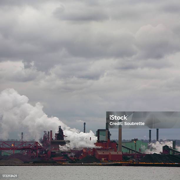 Pollution Stock Photo - Download Image Now - Acid Rain, Air Pollution, Chimney
