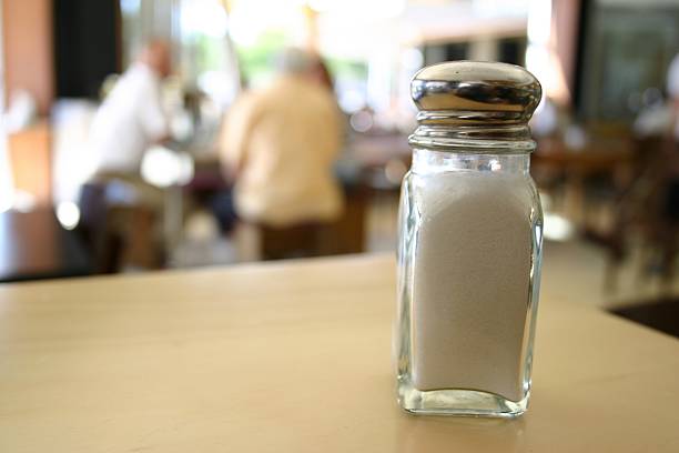 cafe salt stock photo