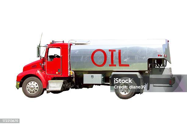 Oil Truck Stock Photo - Download Image Now - Heating Oil, Truck, Fuel Truck