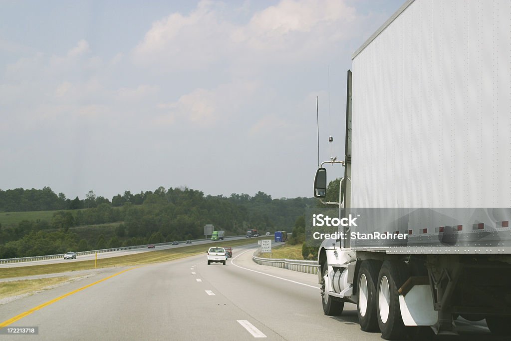 Lkw auf der Autobahn - Lizenzfrei Rat Stock-Foto