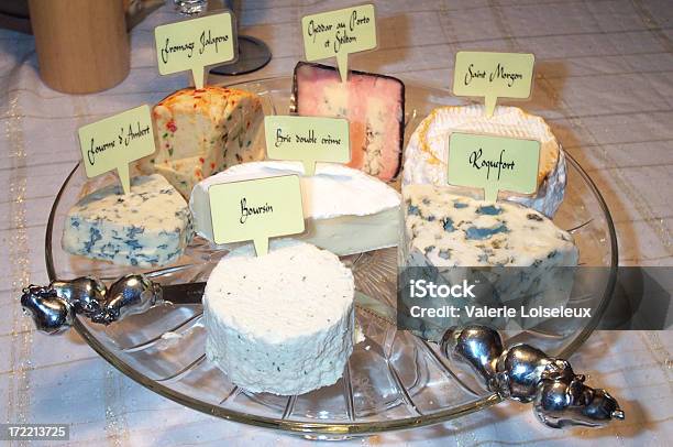 Foto de Prato De Queijo e mais fotos de stock de Boursin - Boursin, Branco, Brie