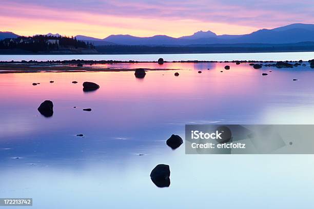 Yellowstone Dawn Stock Photo - Download Image Now - Dawn, Famous Place, Horizontal