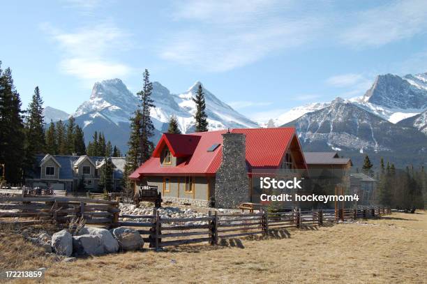 Ranch In The Mountains Stock Photo - Download Image Now - Canmore, Town, Agriculture