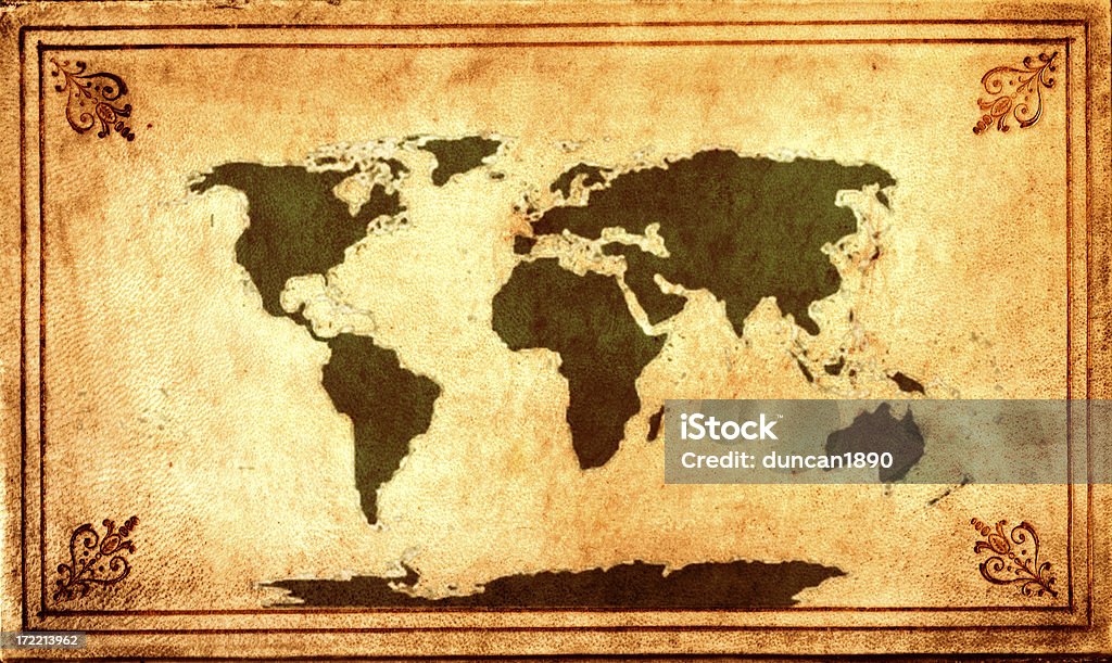 Mappa del mondo - Foto stock royalty-free di Affari internazionali