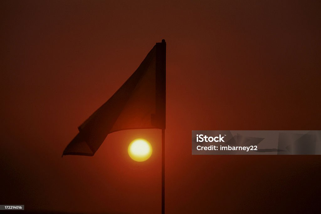 Crepúsculo de golf - Foto de stock de Agujero libre de derechos