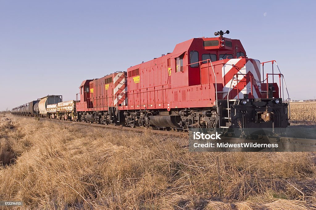 Locomotora de tren - Foto de stock de Nebraska libre de derechos