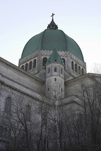Saint Joseph's Oratory of Mount Royal stock photo
