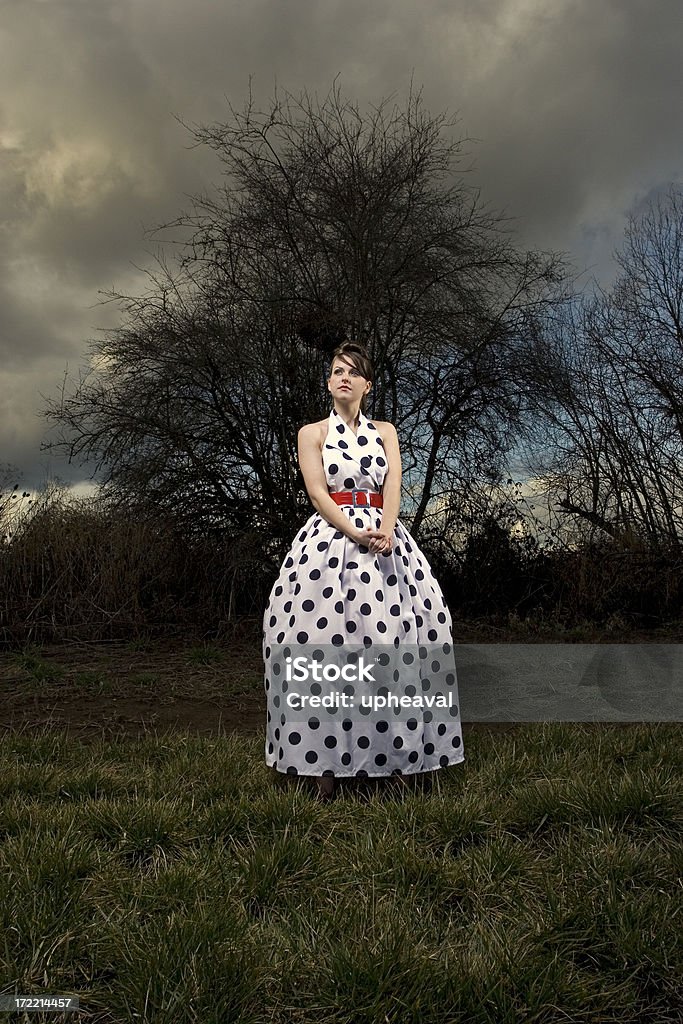 Серия Платье в горошек - Стоковые фото Атмосфера - Понятия роялти-фри