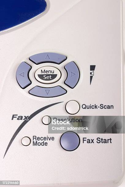 Botões De Fax - Fotografias de stock e mais imagens de Máquina de Fax - Máquina de Fax, Azul, Botão - Peça de Máquina