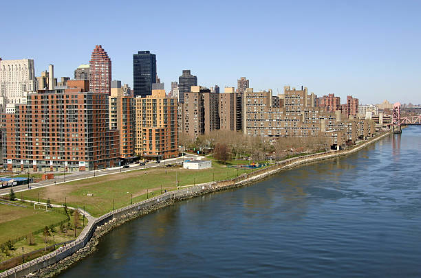 Shore of the East River