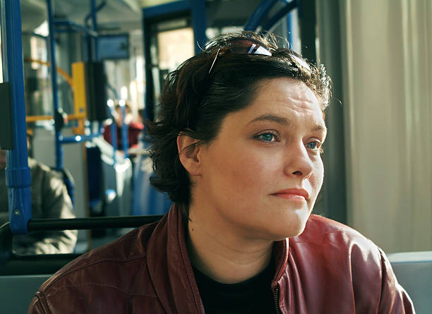 istock Young woman in Amsterdam Tramway 2 172215295
