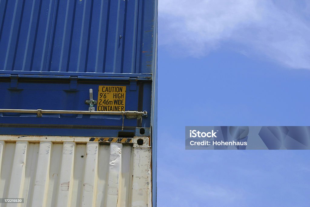 container-blues - Lizenzfrei Behälter Stock-Foto