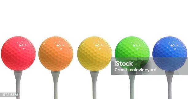 レインボーゴルフボールのバナー - カラフルのストックフォトや画像を多数ご用意 - カラフル, ゴルフボール, ゴルフ