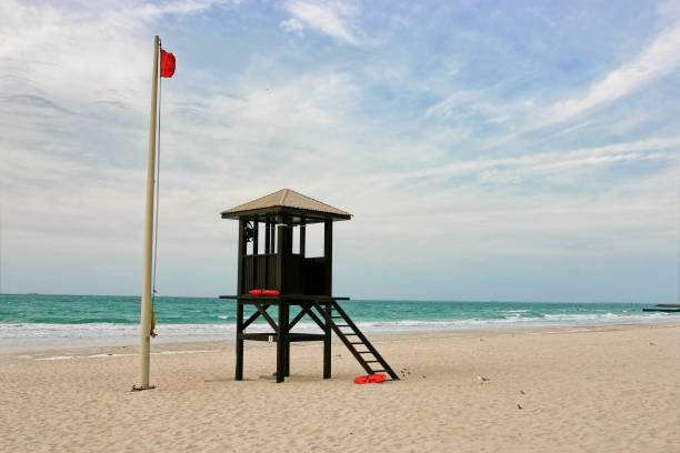istock Lifeguard tower, Jumeirah Beach, Dubai 172215581