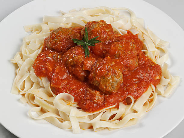 Italian Meatballs stock photo