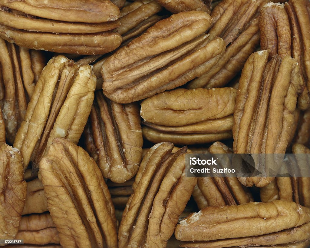 pecans - Foto stock royalty-free di Alimentazione sana