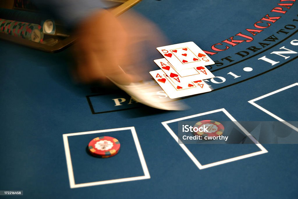 Blackjack 3 - Royalty-free Carta de Baralho Foto de stock