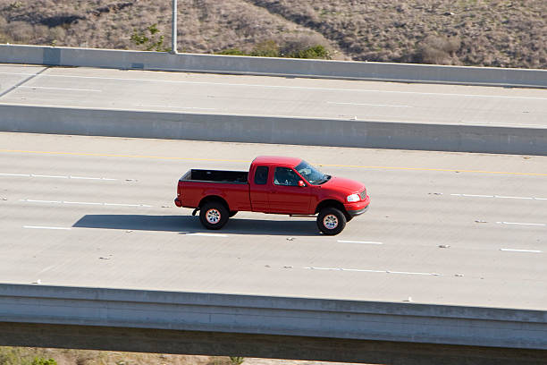 istock RED FORD TRUCK 172216629