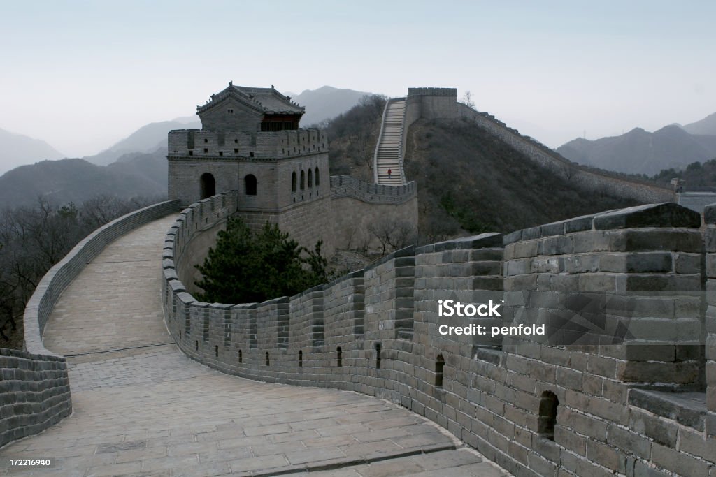 La Grande Muraille de Chine - Photo de Capitales internationales libre de droits