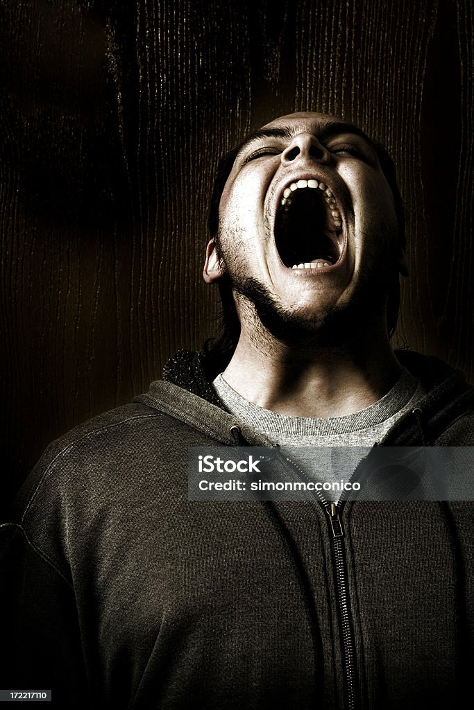 Roar - Lizenzfrei Rufen - Sprache Stock-Foto