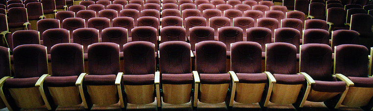 Theather with red seats