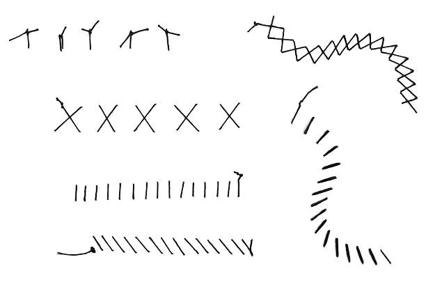 봉합이 - 실 봉제 제품 이미지 뉴스 사진 이미지